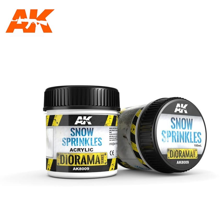 AK Interactive Dioramas - Snow Sprinkles 100ml - Good Games