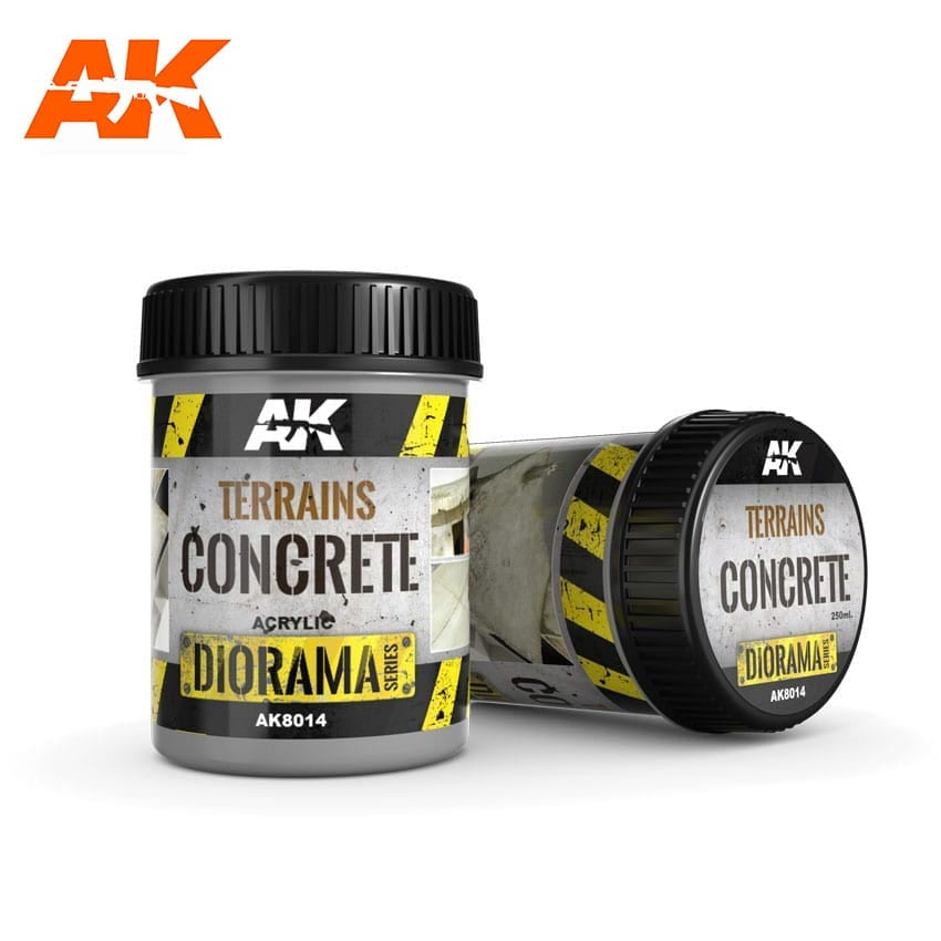AK Interactive Dioramas - Terrains Concrete 250ml - Good Games