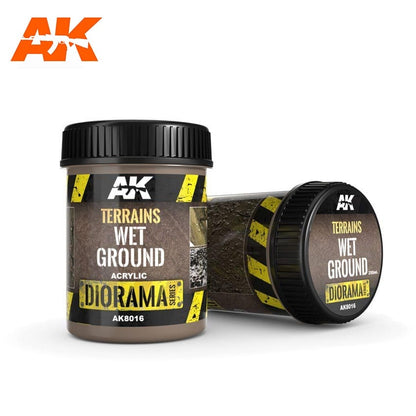 AK Interactive Dioramas - Terrains Wet Ground 250ml - Good Games