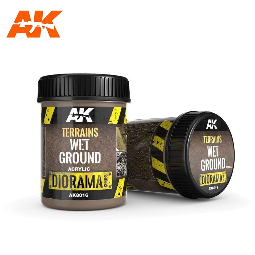 AK Interactive Dioramas - Terrains Wet Ground 250ml - Good Games