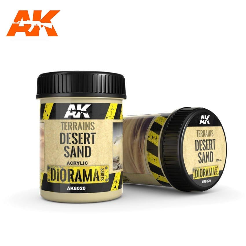 AK Interactive Dioramas - Terrains Desert Sand 250ml - Good Games