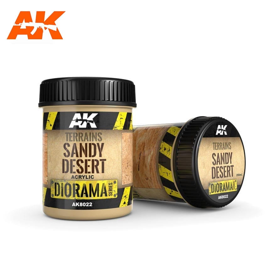 AK Interactive Dioramas - Terrains Sandy Desert 250ml - Good Games