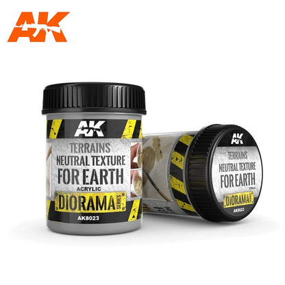 AK Interactive Dioramas - Terrains Neutral Texture 250ml - Good Games