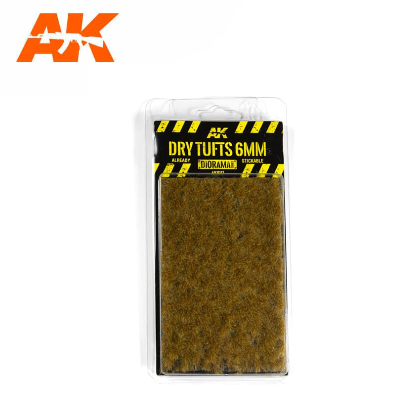 AK Interactive Vegetation - Dry Tufts 6mm - Good Games