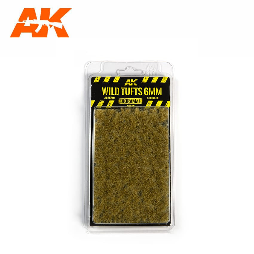 AK Interactive Vegetation - Wild Tufts 6mm - - Good Games