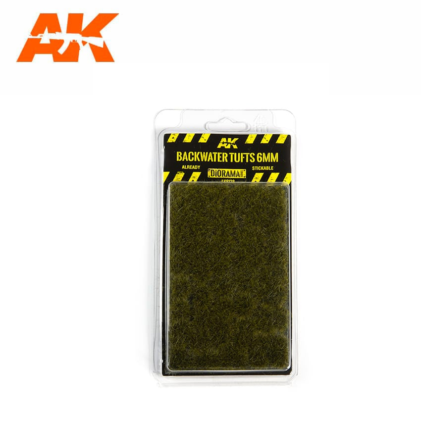 AK Interactive Vegetation - Backwater Tufts 6mm - - Good Games