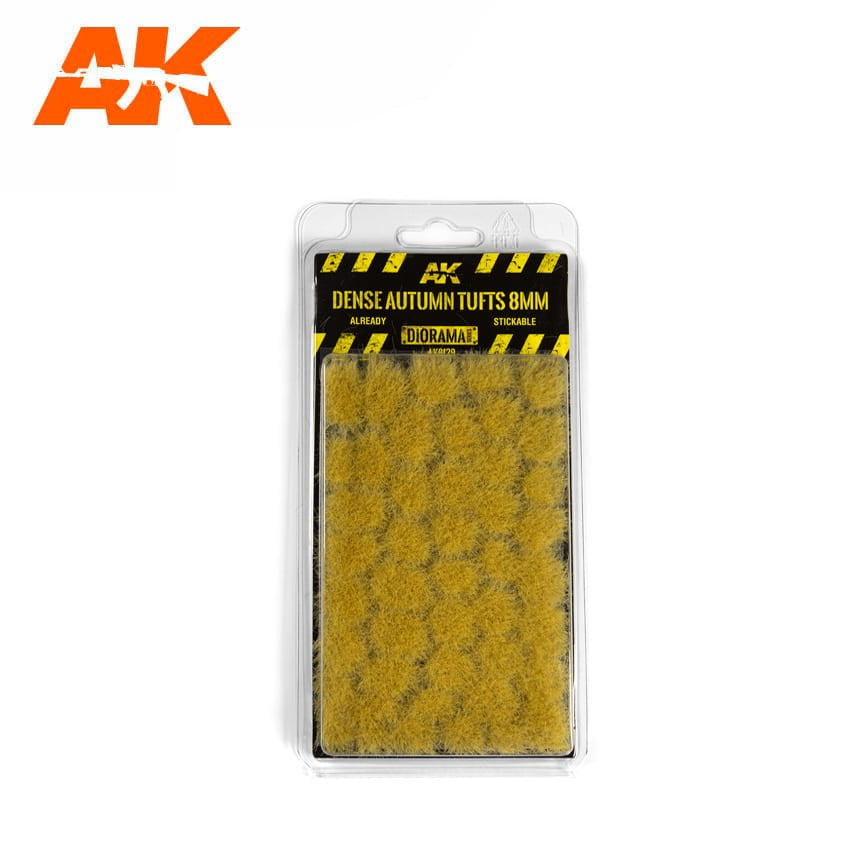 AK Interactive Vegetation - Dense Autumn Tufts 8mm - Good Games