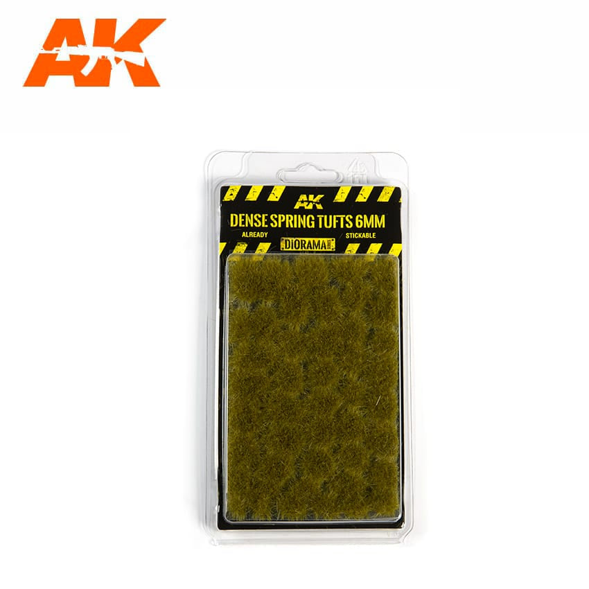 AK Interactive Vegetation - Spring Tufts 8mm - Good Games
