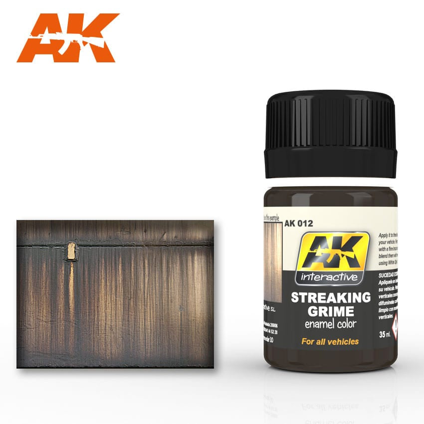 AK Interactive Weathering Products Streaking Grime General - Good Games