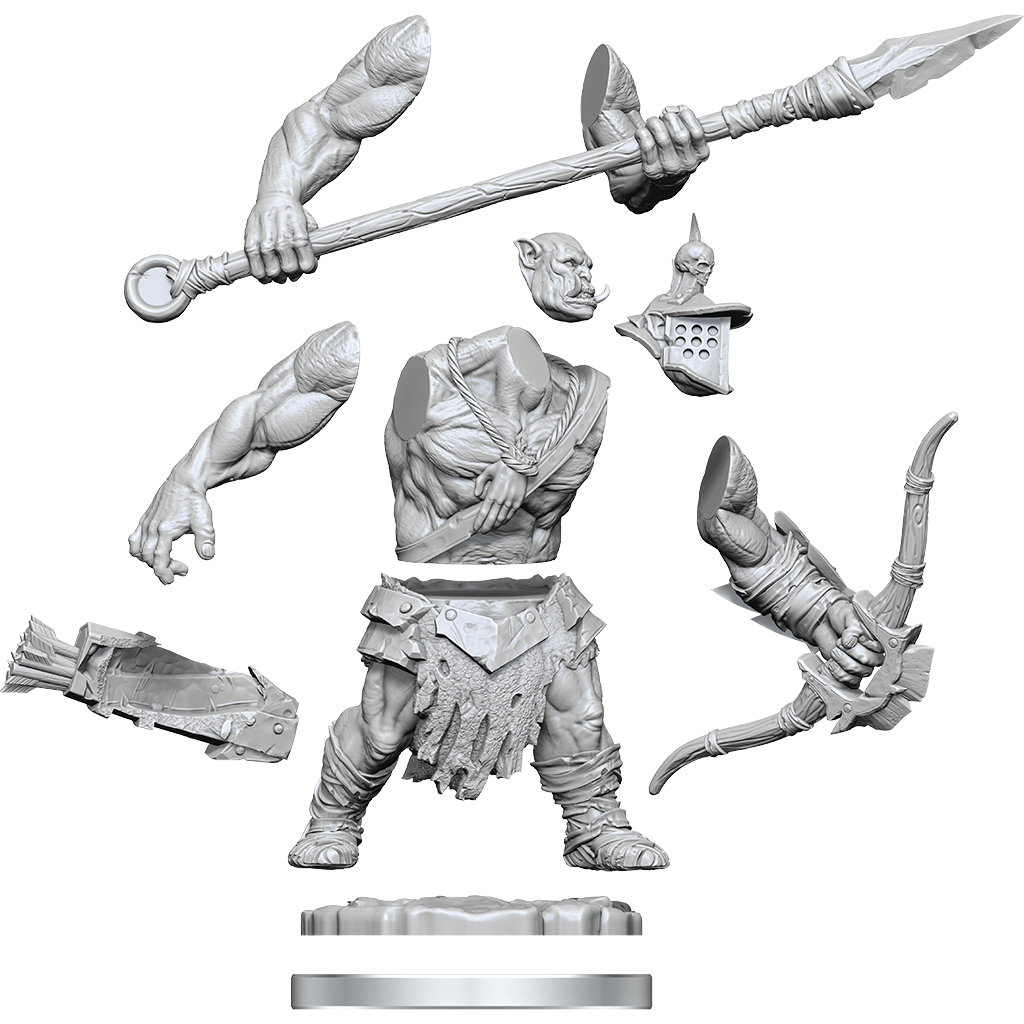 Dungeons &amp; Dragons Frameworks Orcs (5) - Good Games