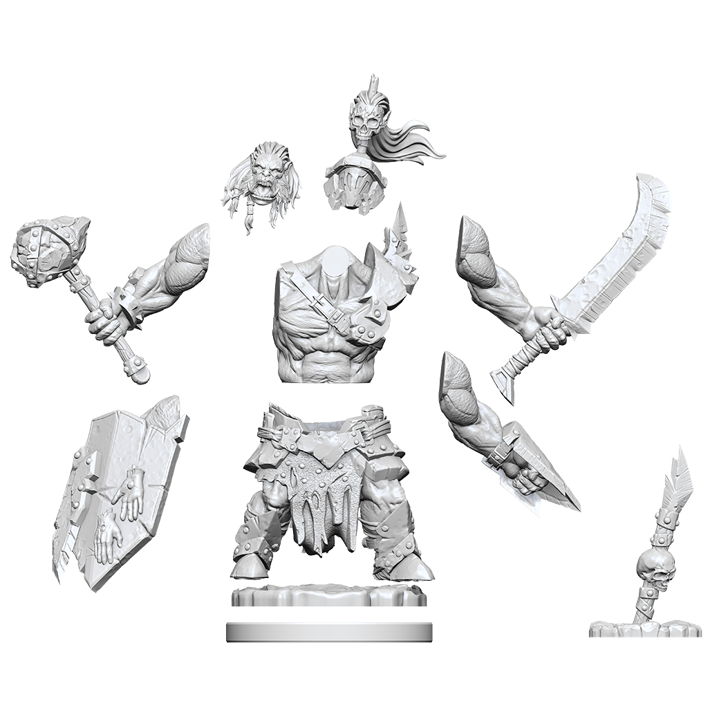 Dungeons &amp; Dragons Frameworks Orcs (5) - Good Games