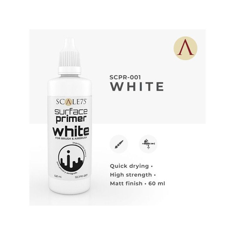 Scale 75 Primer Surface White 60ml - Good Games