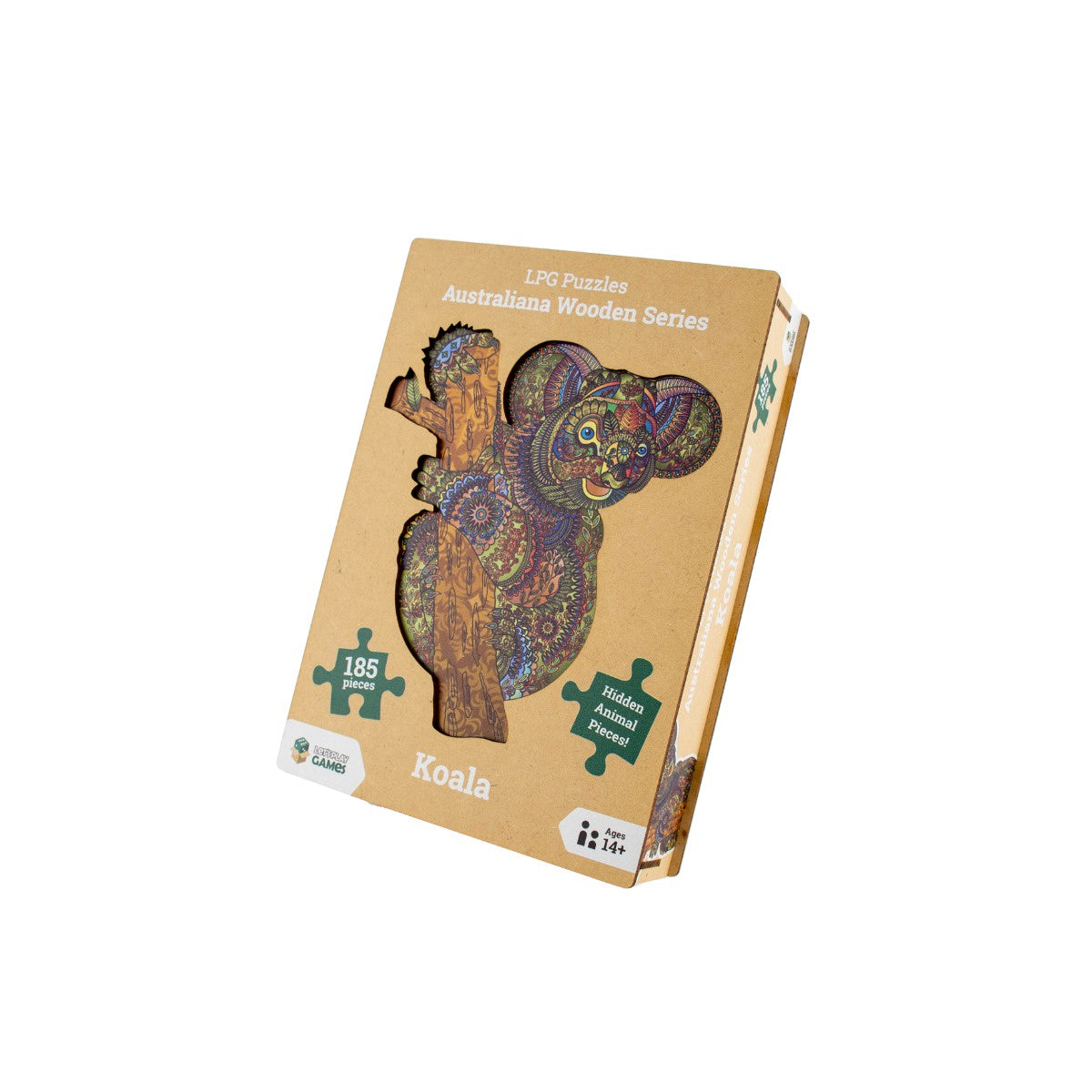 LPG Wooden Puzzle Australiana Series 01 - Koala - Good Games
