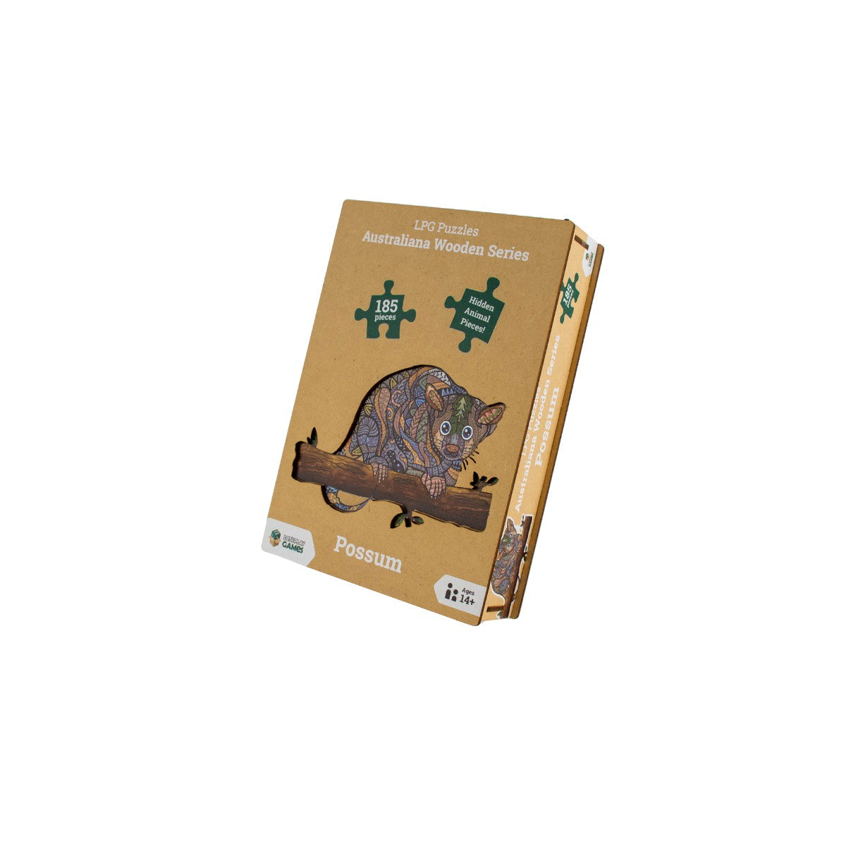 LPG Wooden Puzzle Australiana Series 01 - Possum - Good Games