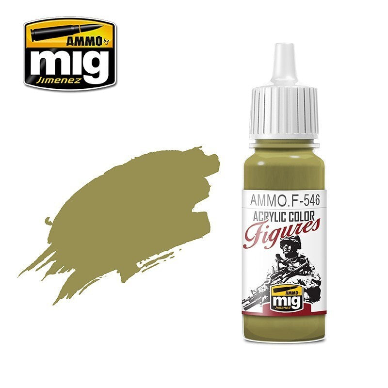 Ammo by MIG Figures Paints Ochre Brown 17ml - Good Games