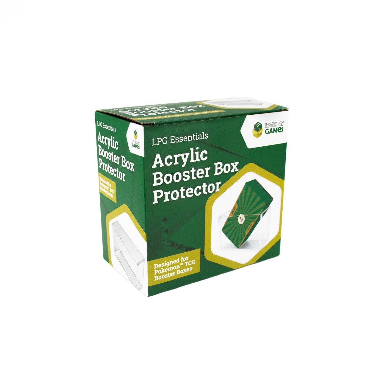 LPG Acrylic Booster Box Protector - Pokemon Booster Box Size - Good Games