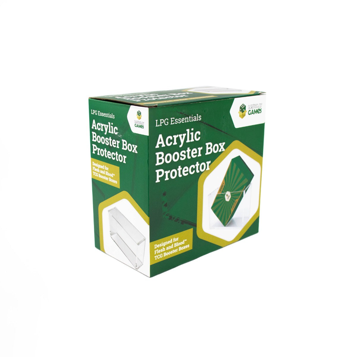 LPG Acrylic Booster Box Protector - Flesh and Blood Booster Box Size - Good Games