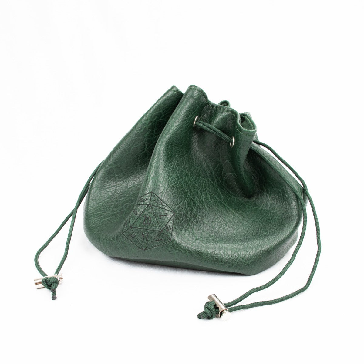 LPG Multipocket Dice Bag Leather - Green - Good Games