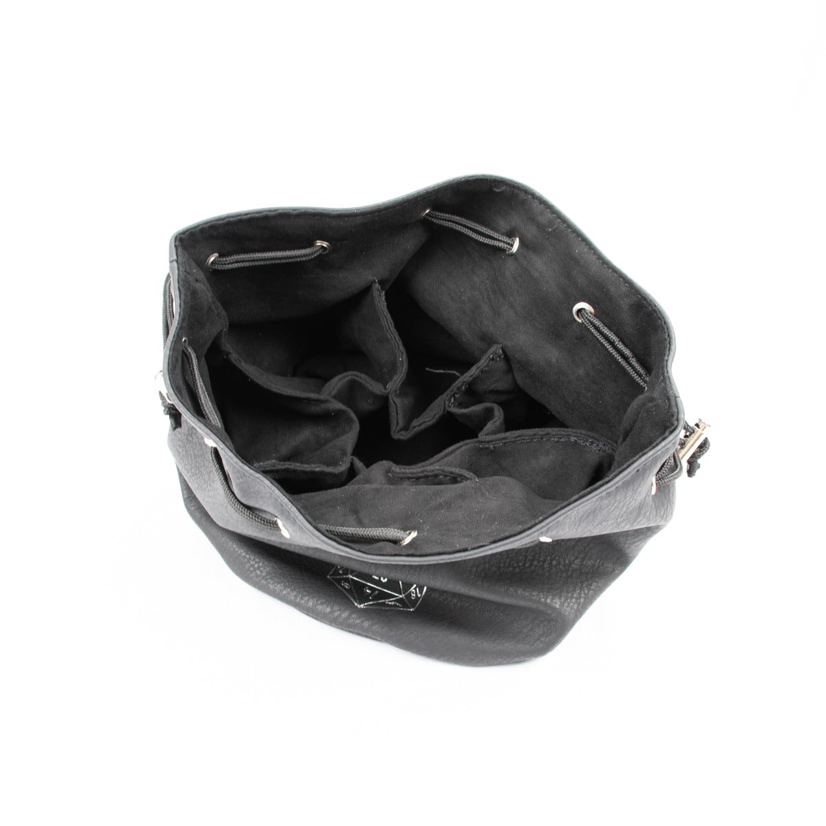 LPG Multipocket Dice Bag Leather - Black - Good Games