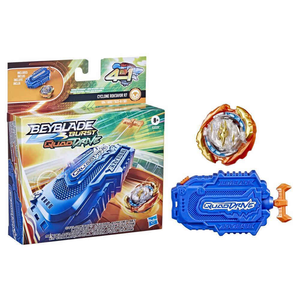 Beyblade Quad Drive Cyclone Fury String Launcher Set - Good Games