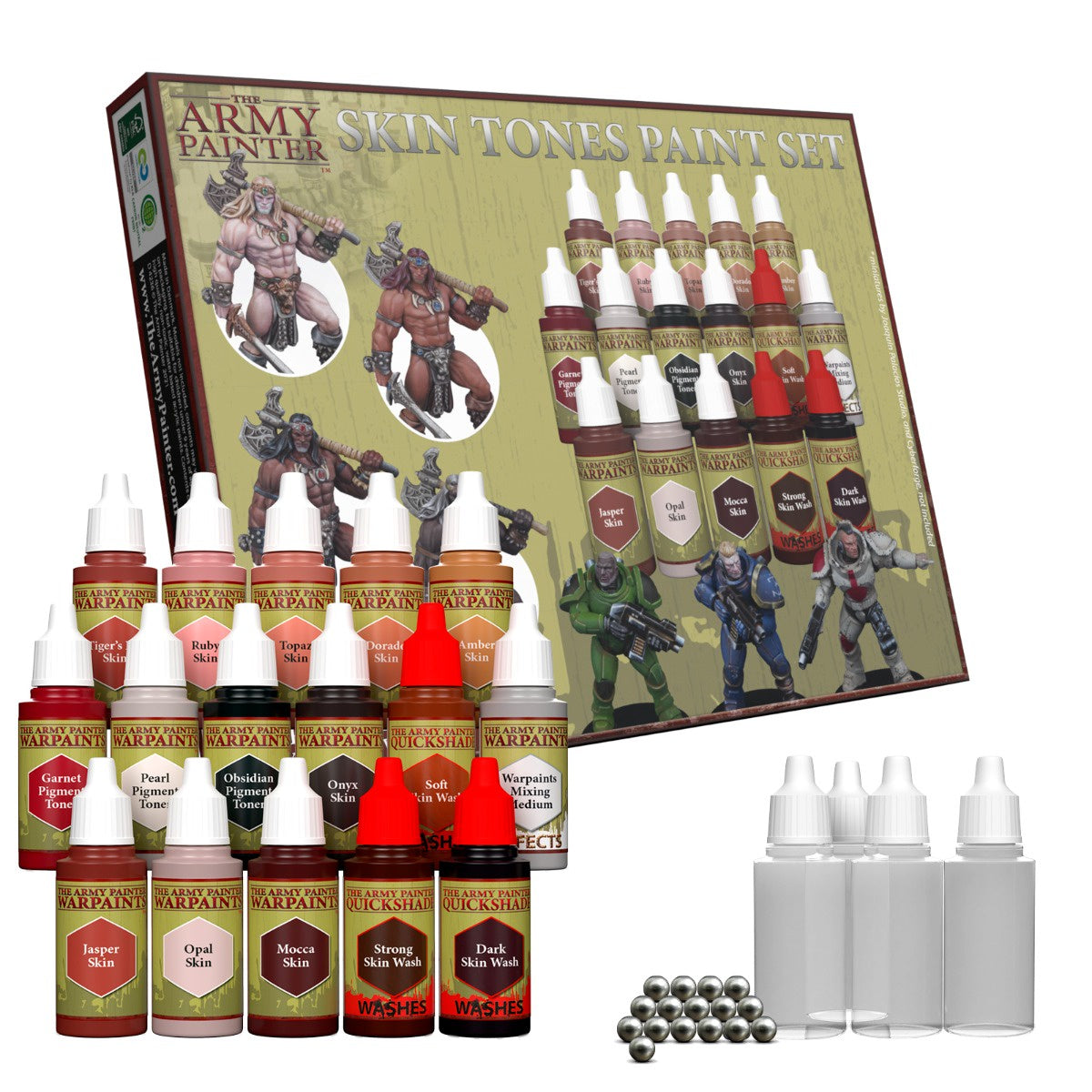 Army Painter Paint Set - Skin Tones Sets - Good Games