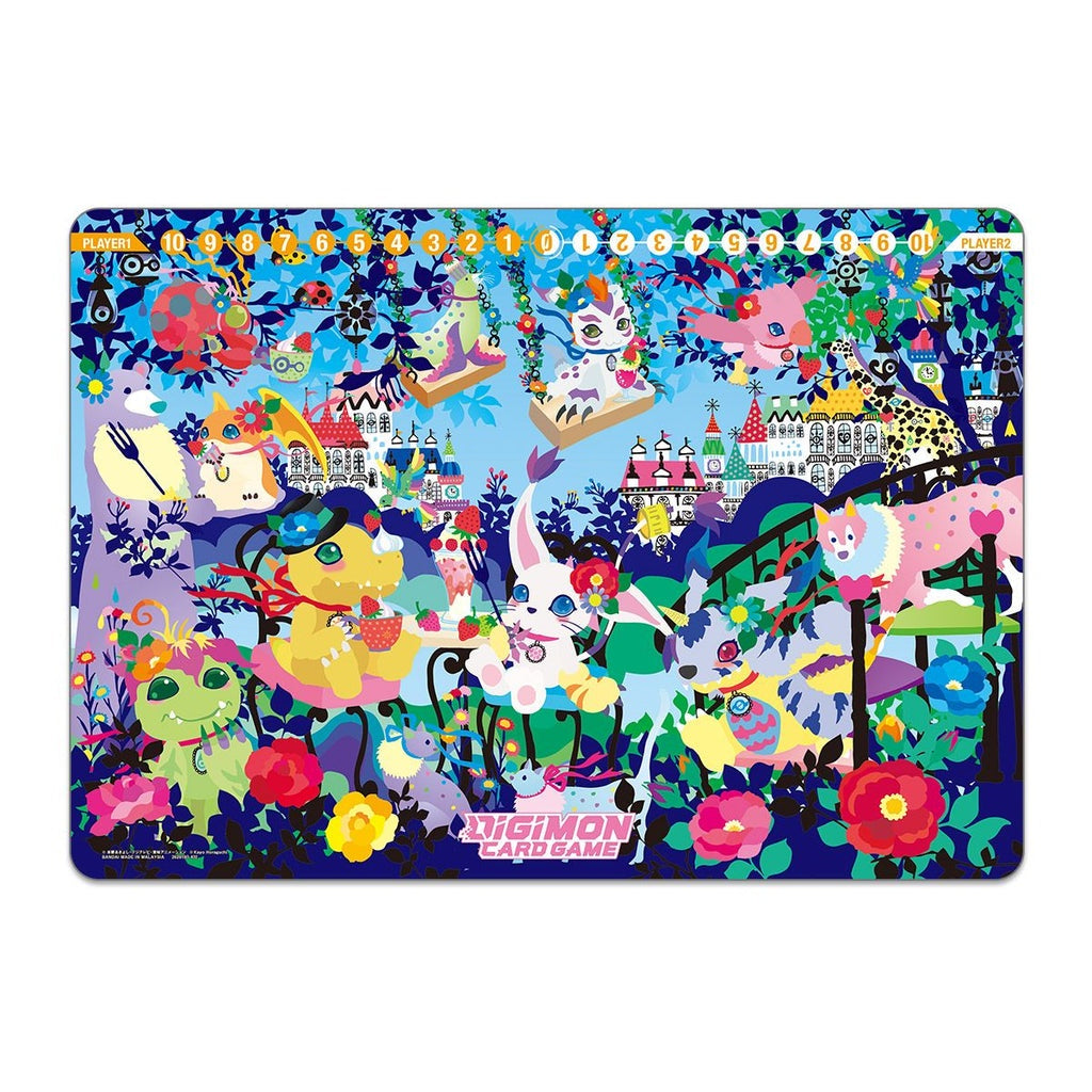 Digimon Card Game Playmat And Card Set 2 Floral Fun (PB-09) - Good Games