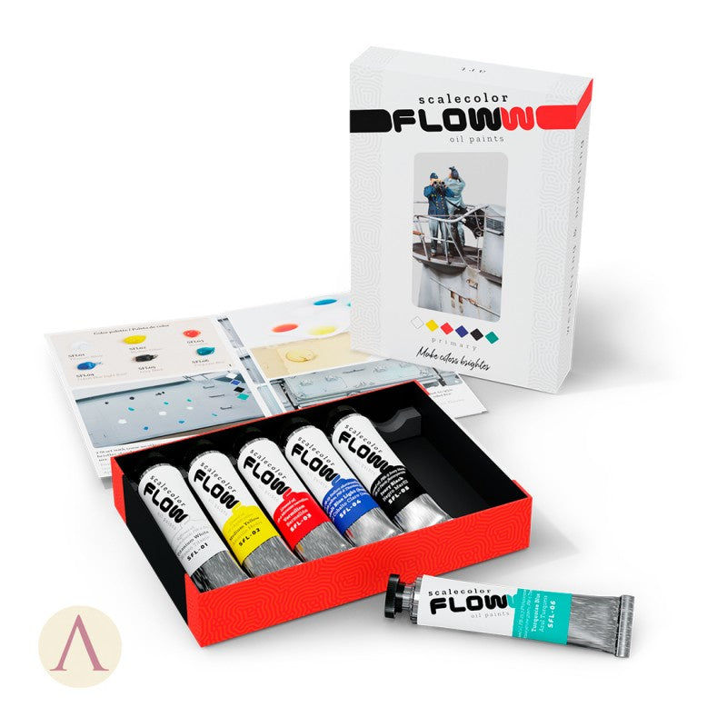 Scale 75 Scalecolor Floww Primary Paint Set - Good Games