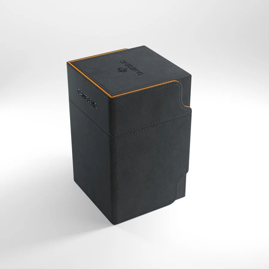 Gamegenic - Watchtower 100+ XL 2021 Edition Black/Orange Deck Box