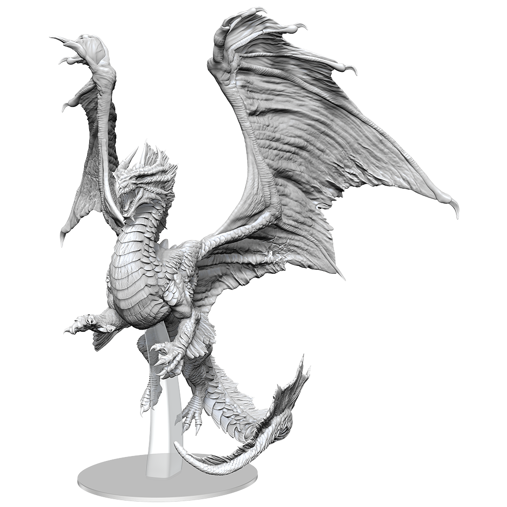 Dungeons & Dragons - Nolzurs Marvelous Miniatures Adult Bronze Dragon - Good Games