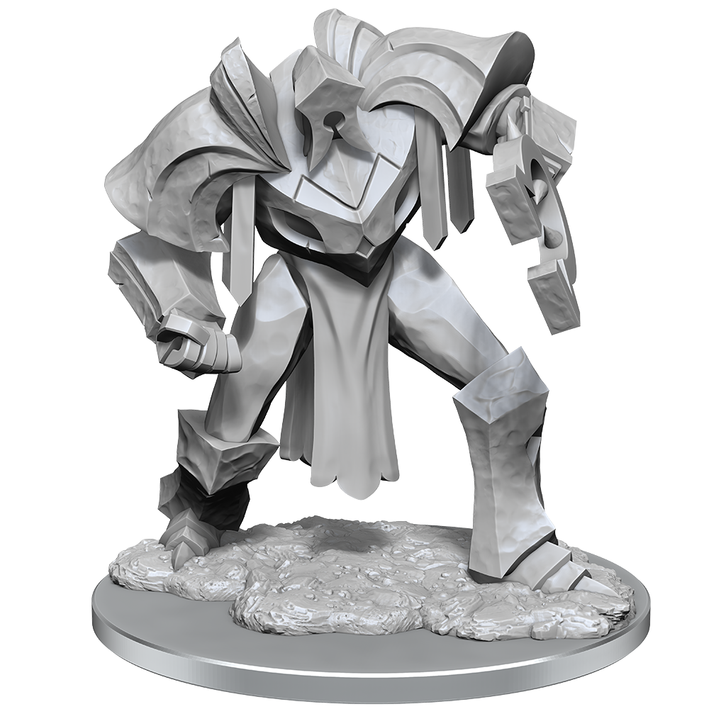 Critical Role Unpainted Miniatures Mage Hunter Golem - Good Games
