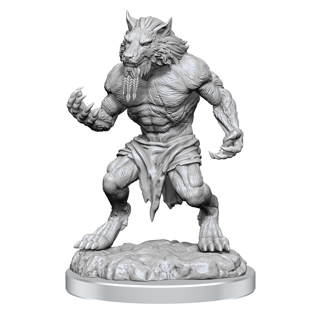 Critical Role Unpainted Miniatures Fey Werewolves - Good Games