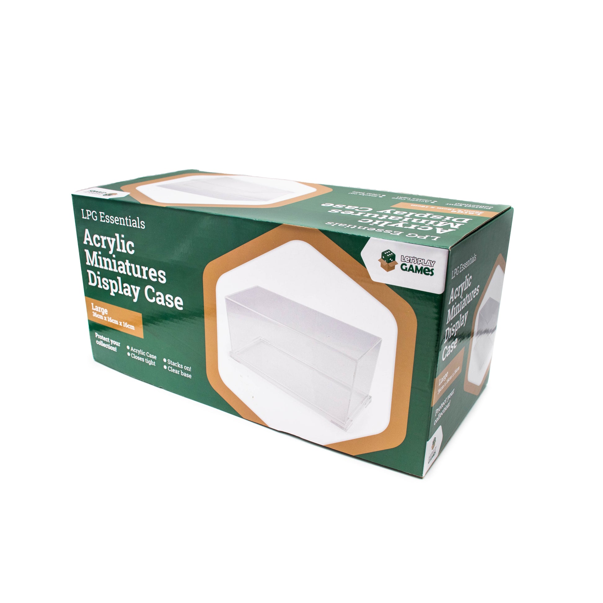 LPG Acrylic Miniatures Display Case Large - Good Games