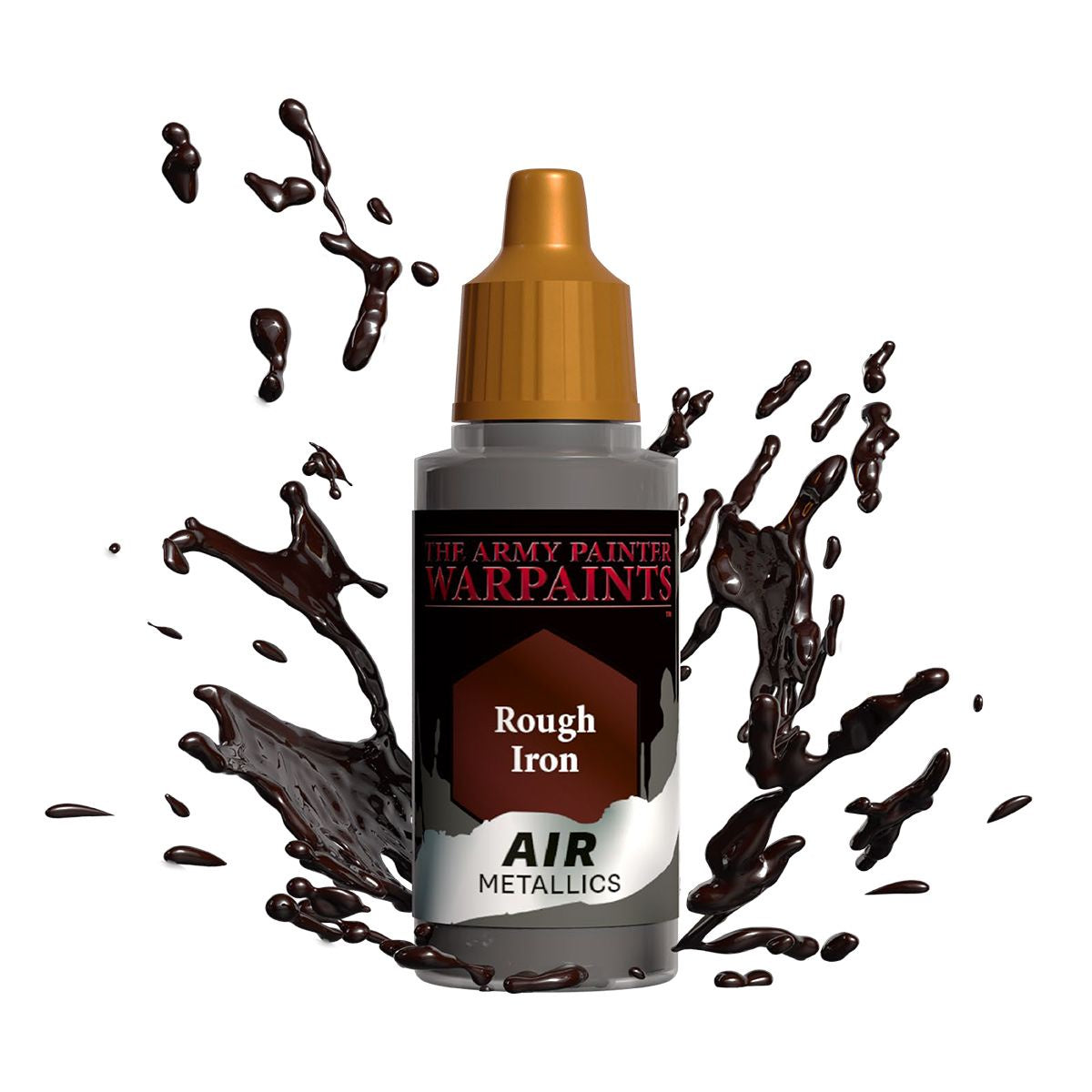 Army Painter Metallics -Air Rough Iron Acrylic Paint 18ml - Good Games