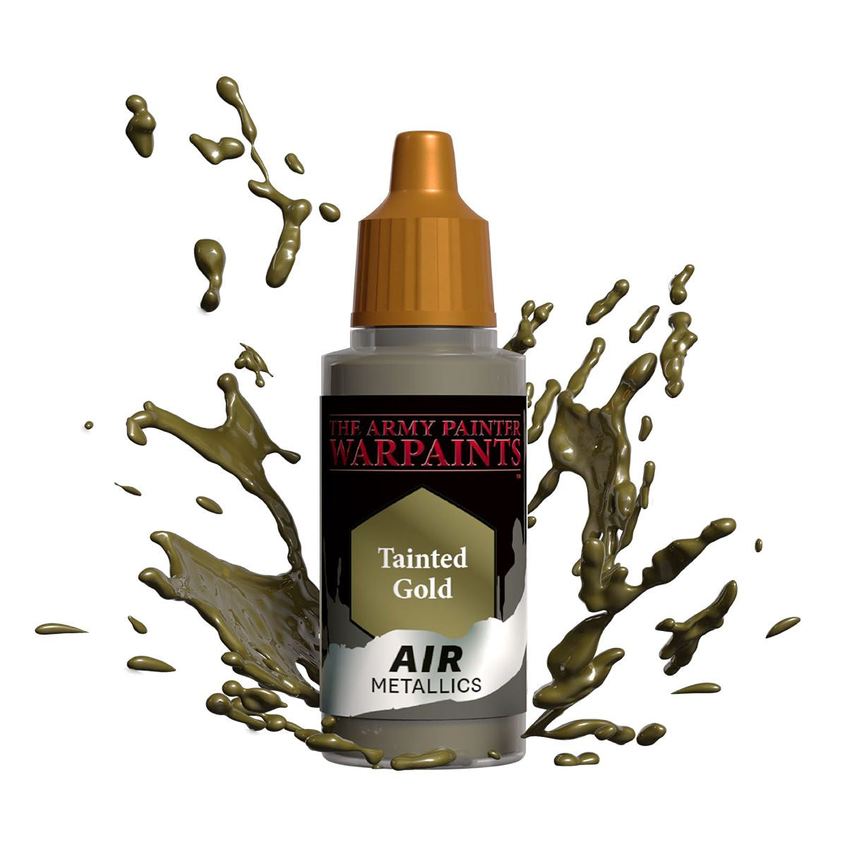 Army Painter Metallics -Air Tainted Gold Acrylic Paint 18ml - Good Games