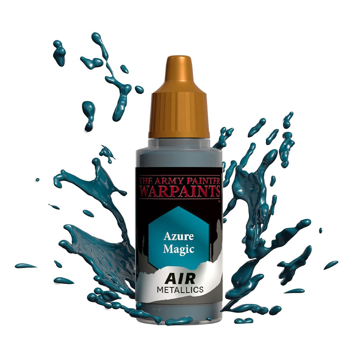 Army Painter Metallics - Air Azure Magic Acrylic Paint 18ml - Good Games