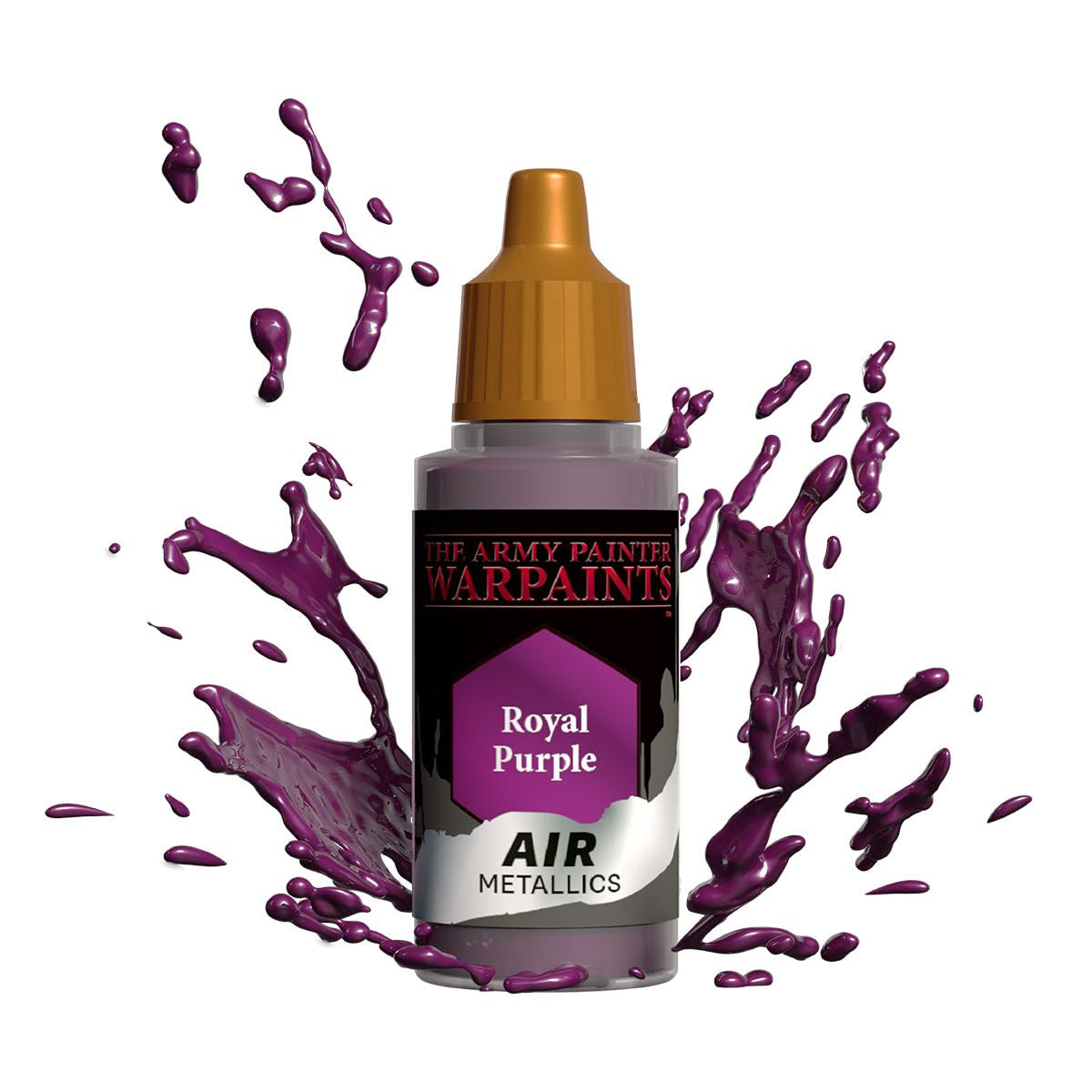 Army Painter Metallics - Air Royal Purple Acrylic Paint 18ml - Good Games