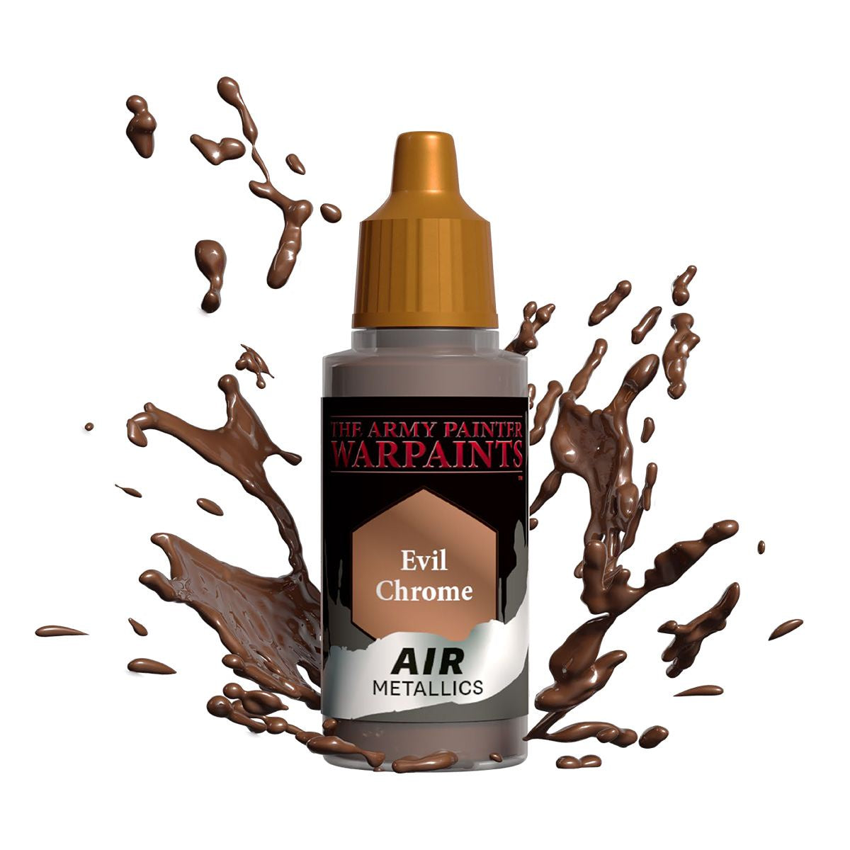 Army Painter Metallics - Air Evil Chrome Acrylic Paint 18ml - Good Games
