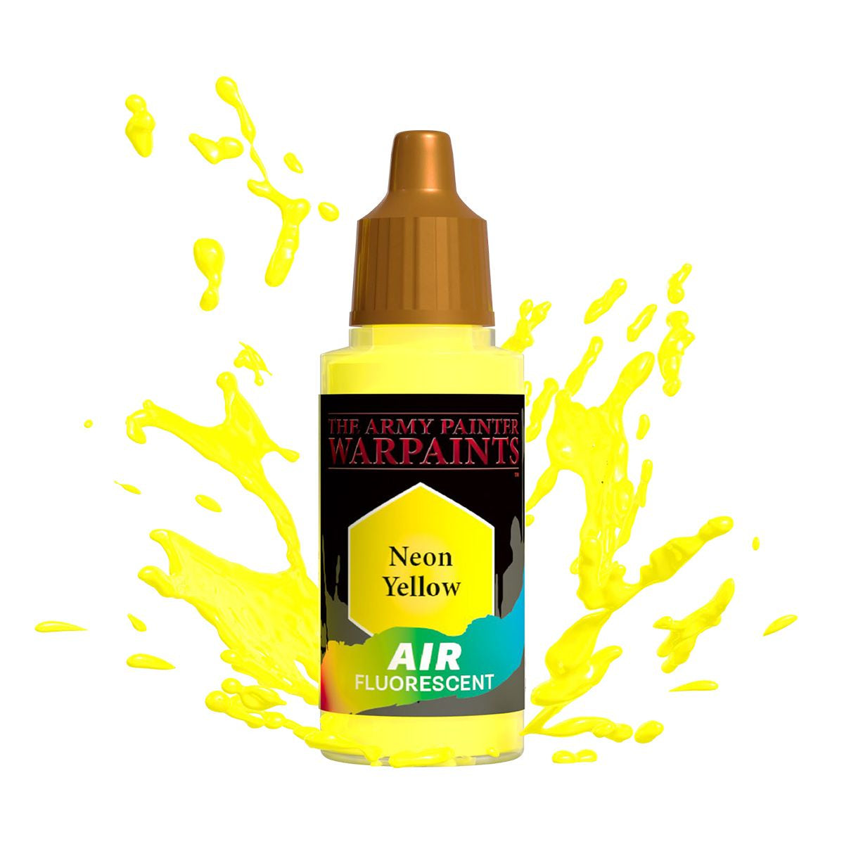 Army Painter Metallics - Air Neon Yellow Fluo Acrylic Paint 18ml - Good Games