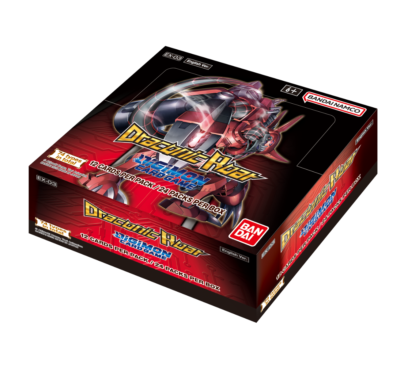 Digimon Card Game - Draconic Roar [EX-03] Booster Box - Good Games