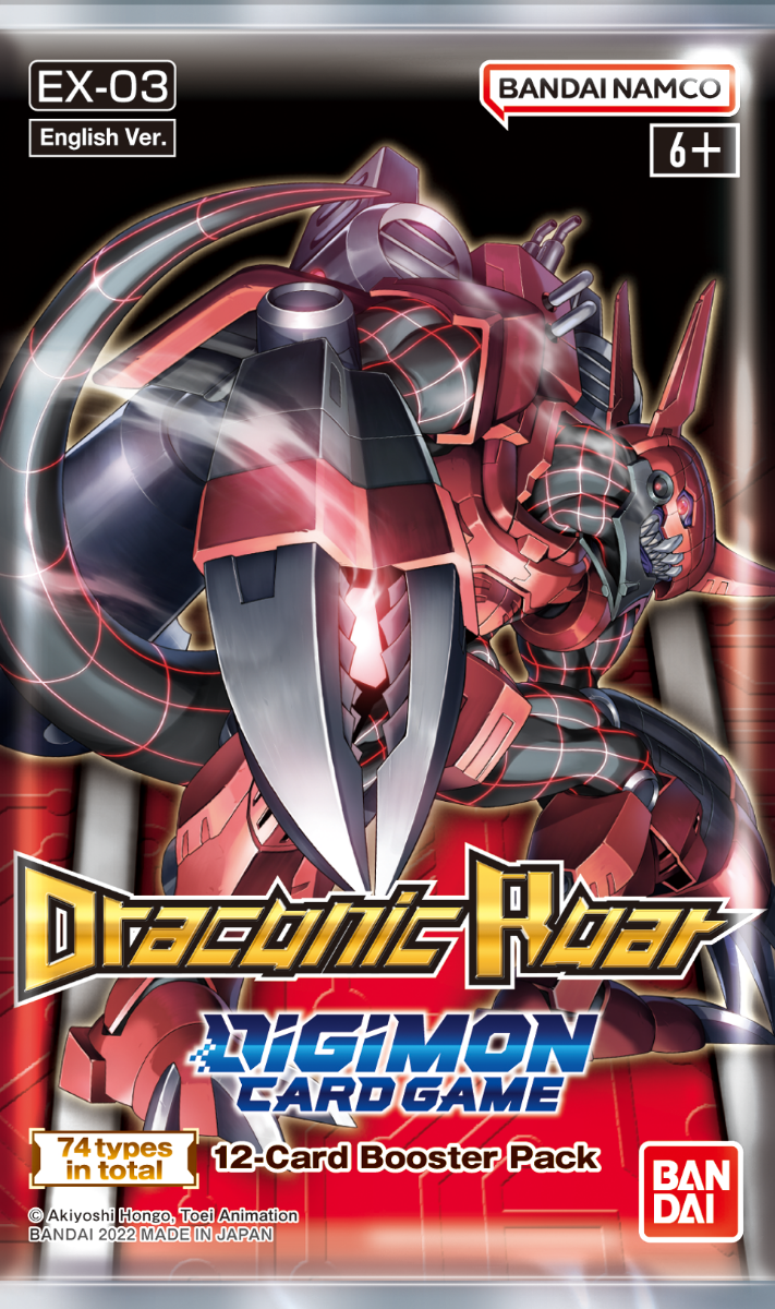 Digimon Card Game - Draconic Roar [EX-03] Booster Pack