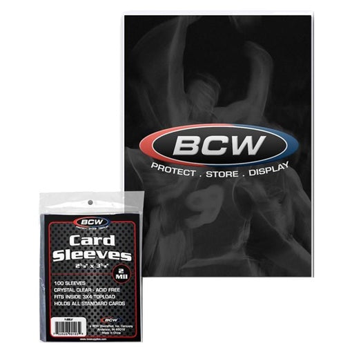 BCW Deck Protectors Standard Clear (66mm x 93mm) 100