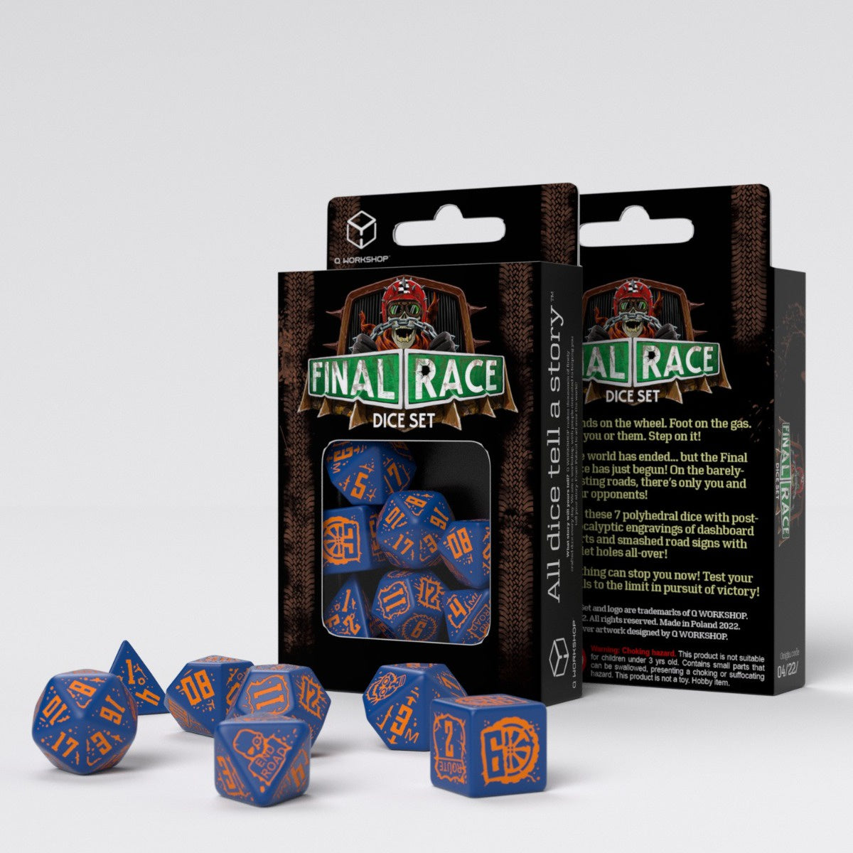 Q Workshop - Final Race Road Fever Dice Set - Good Games