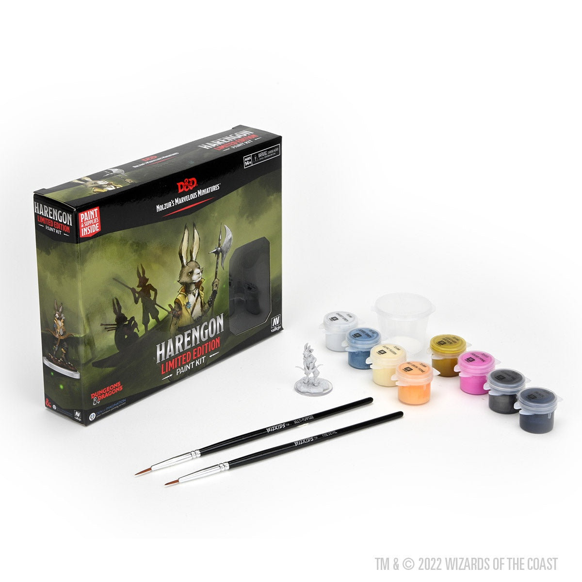 Dungeons & Dragons Nolzurs Marvelous Limited Edition Paint Kit Harengon - Good Games