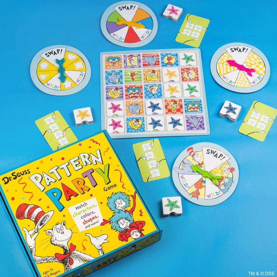 Dr Seuss Pattern Party Game