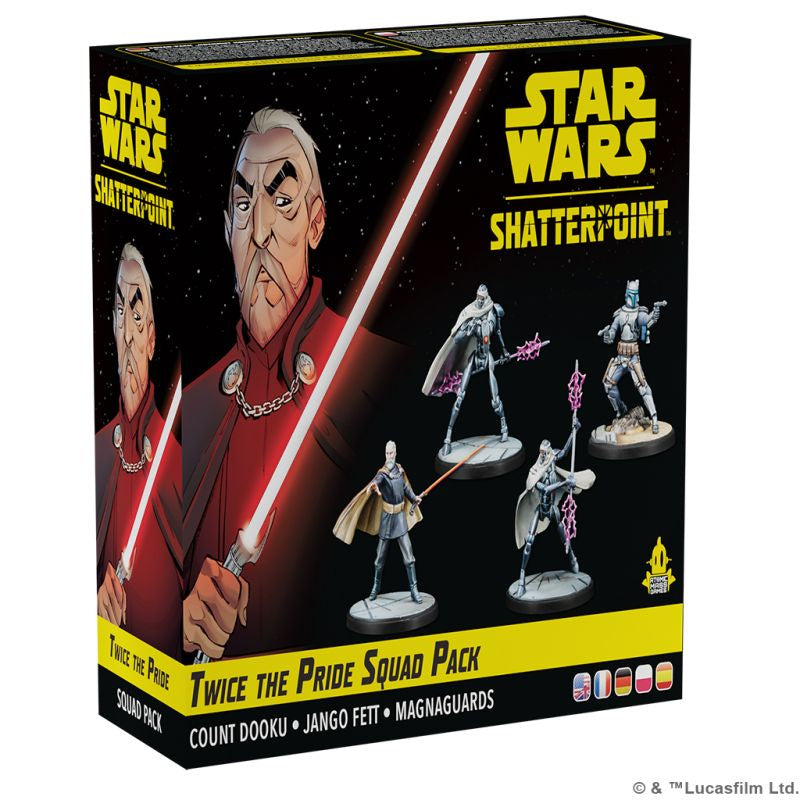 Star Wars: Shatterpoint - Twice The Pride - Count Dooku Squad Pack - Good Games