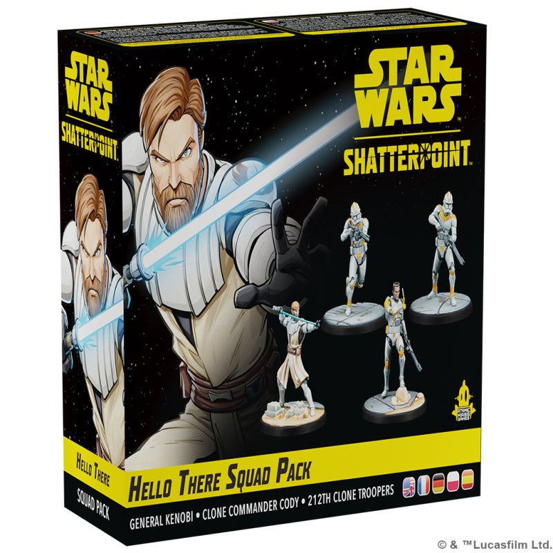 Star Wars: Shatterpoint - Hello There - General Obi-wan Kenobi Squad Pack - Good Games