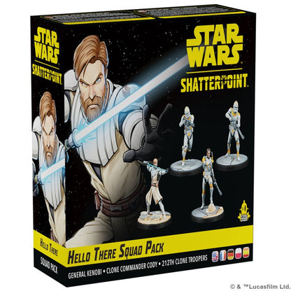 Star Wars: Shatterpoint - Hello There - General Obi-wan Kenobi Squad Pack - Good Games
