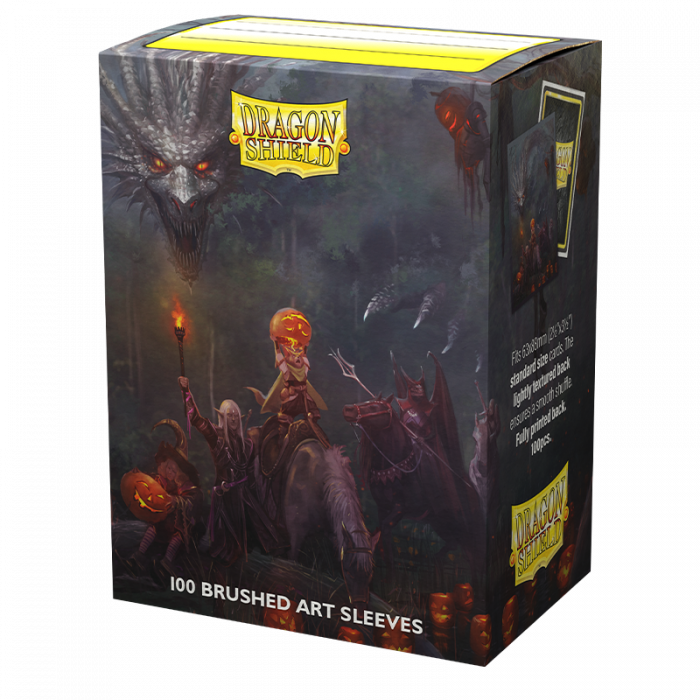Dragon Shield - Brushed Art - Halloween 2022 Standard Size (100)