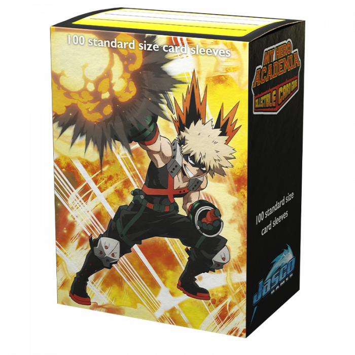 Dragon Shield - Matte Art - My Hero Academia Bakugo Explode Standard Sleeves (100) - Good Games