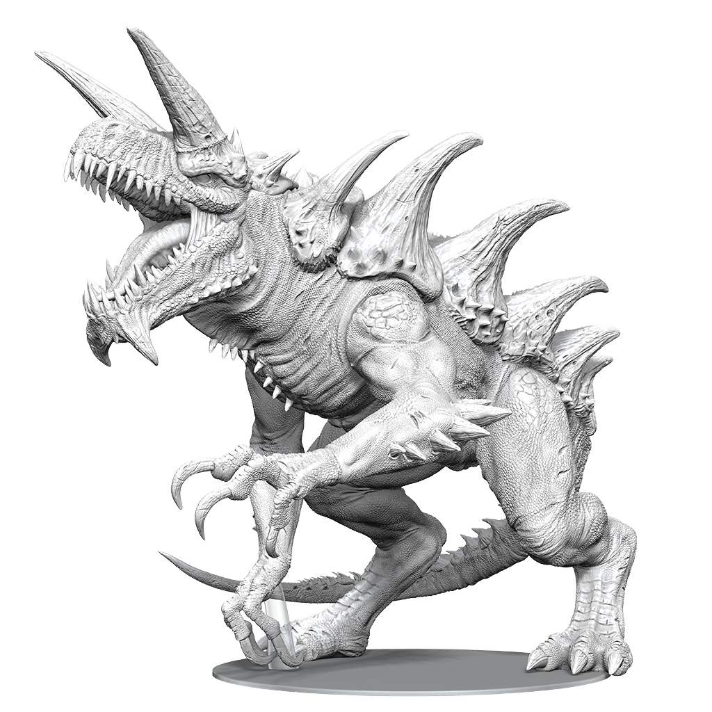 D&amp;D Nolzurs Marvelous Unpainted Miniatures Gargantuan Tarrasque